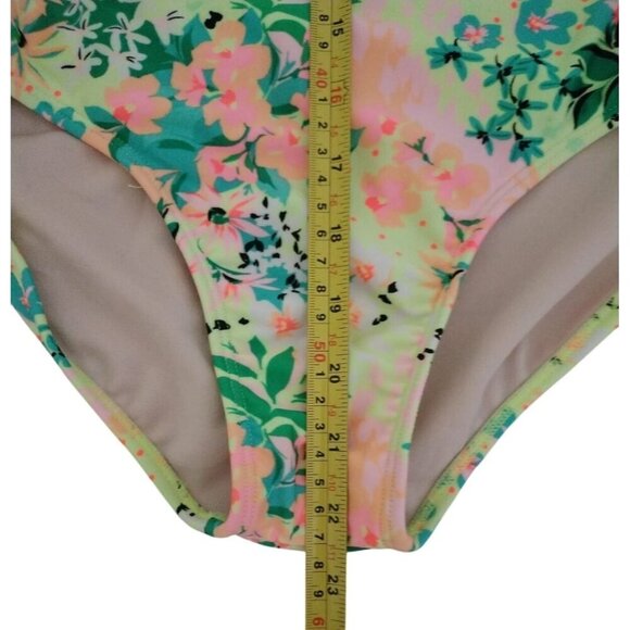 Art Class Girls Floral Print One Piece Swimsuit, Size L 10/12, NWT - Picture 8 of 9